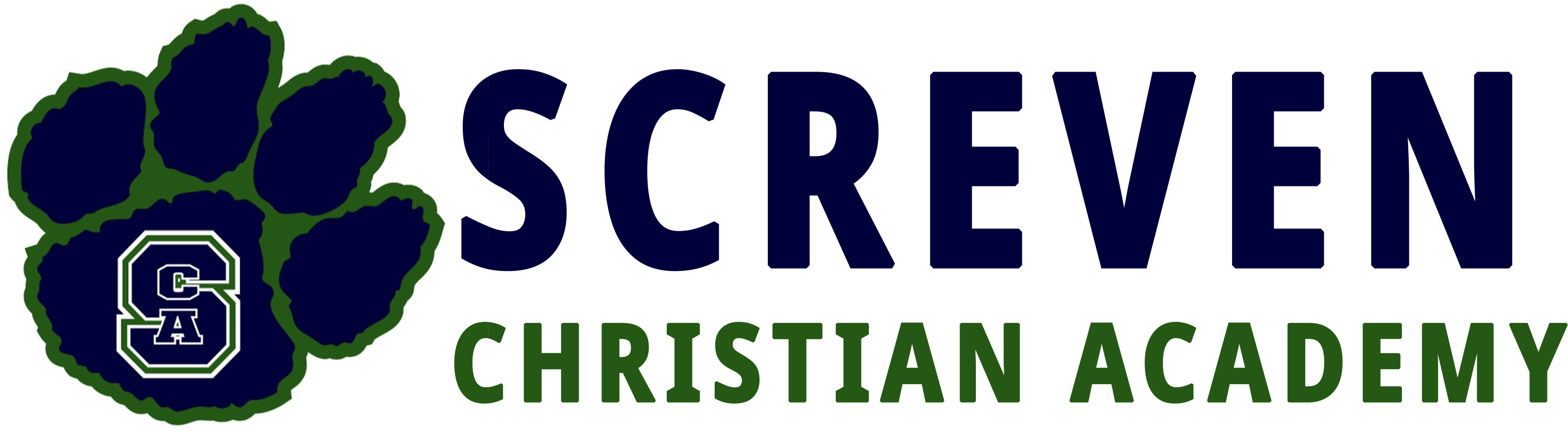 Footer Logo for Screven Christian Academy